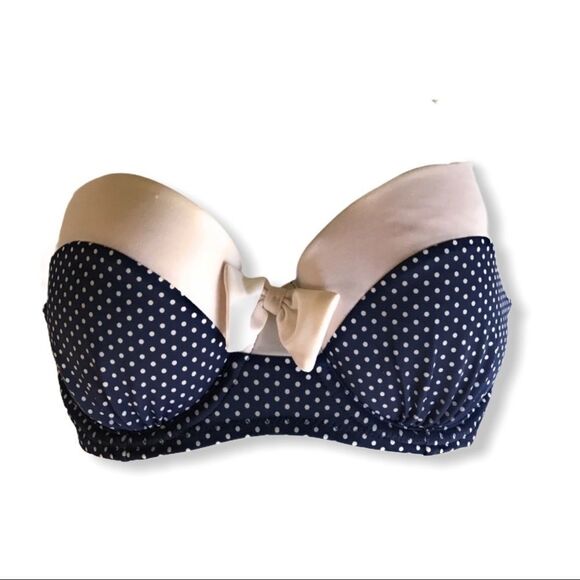 Gabriella Rocha Underwire Polka Dot Bikini Top - Picture 1 of 8